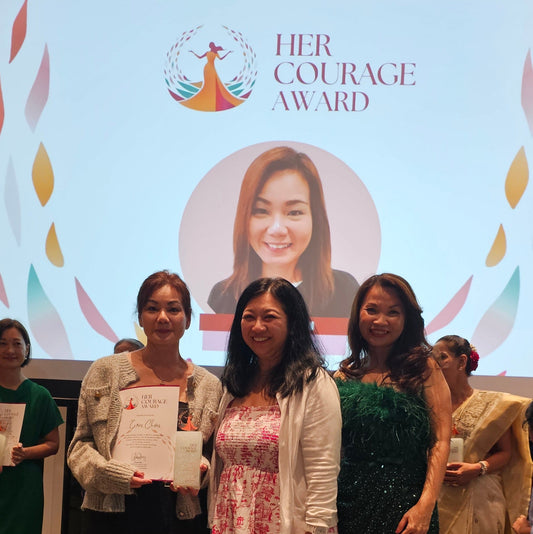 Celebrating Resilience and Passion: Evon Chan Wins HER Courage Award 2025